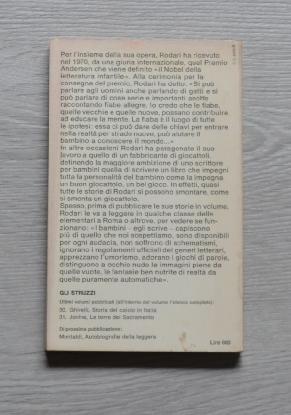 Favole al telefono - Gianni Rodari - Libro Usato - Einaudi - Gli Struzzi