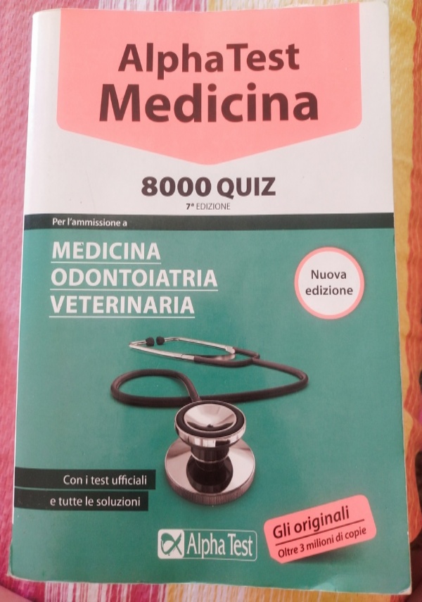 Alpha Test. Medicina, odontoiatria, veterinaria. Manuale di preparazione :  Stefano, Bertocchi, Alberto, Sironi, Renato, Sironi, Massimiliano,  Bianchini: : Libri