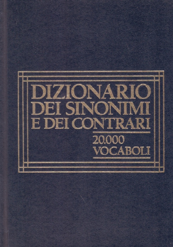 Dizionario sinonimi e contrari - Libro - Keybook - Dizionari tascabili