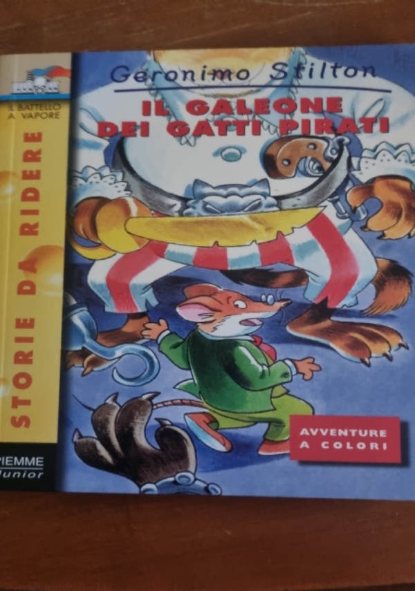 Il galeone dei gatti pirati - Geronimo Stilton. Libro usato