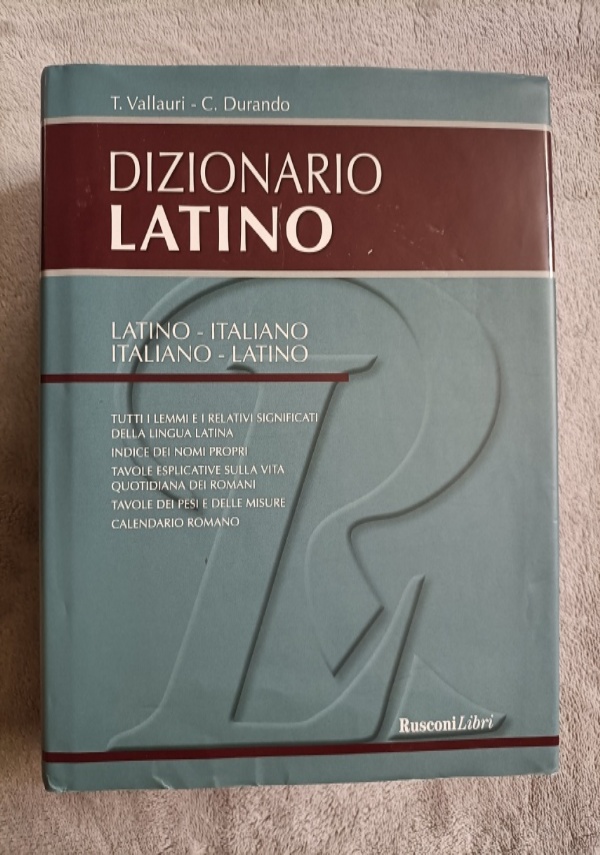 Dizionario latino - Libro Usato - Rusconi Libri 