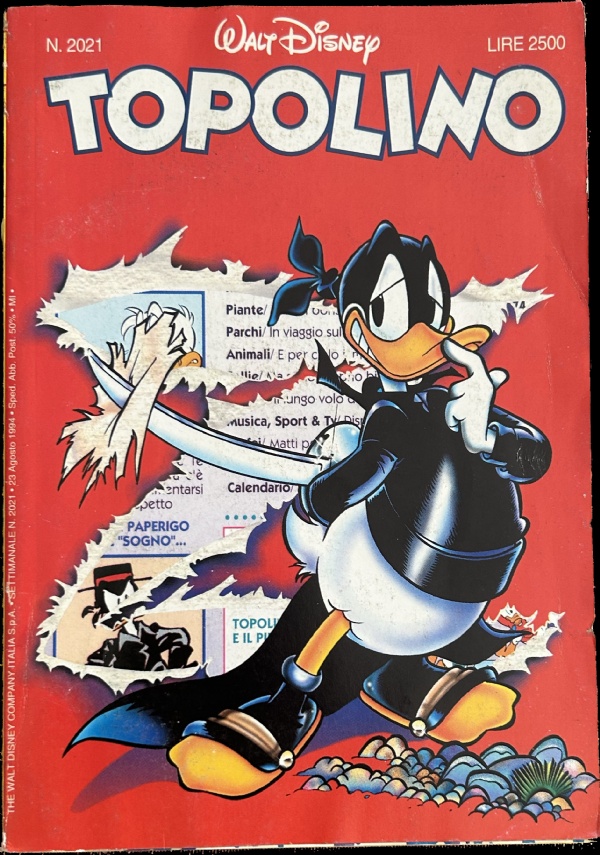 Topolino 2021 di Walt Disney