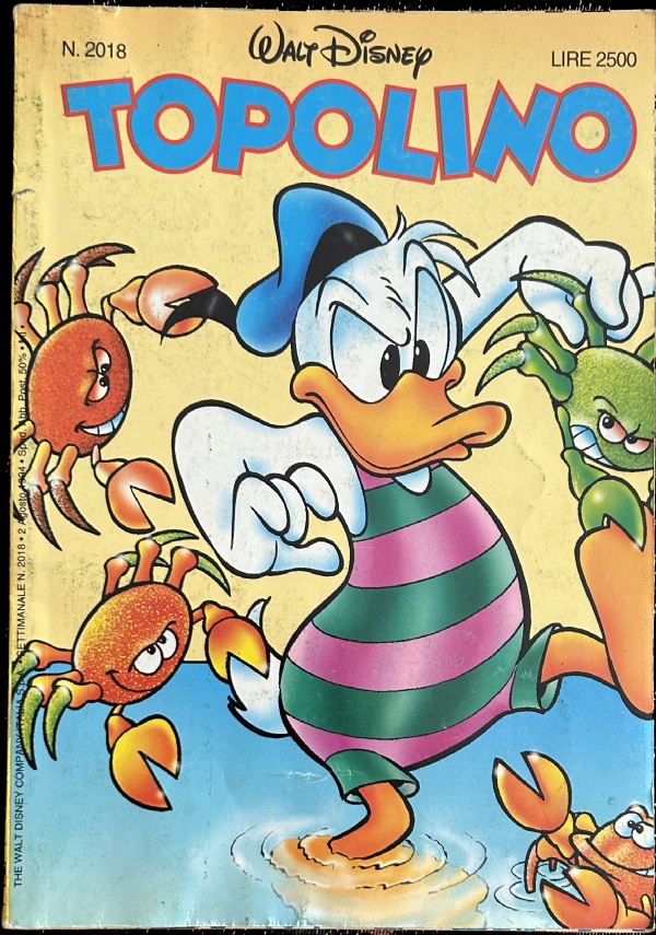 Topolino 2018 di Walt Disney