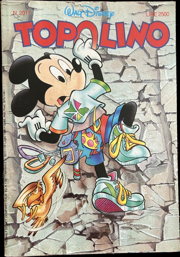 Topolino 2017 di Walt Disney