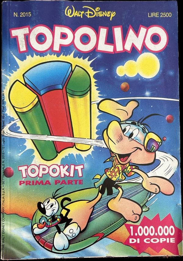 Topolino 2015 di Walt Disney