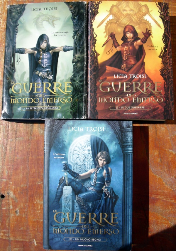 Le guerre del mondo emerso - lotto 3 libri fantasy: La setta degli  assassini, Le due guerriere, Un nuovo regno SERIE COMPLETA di Licia Troisi  - Libri usati su