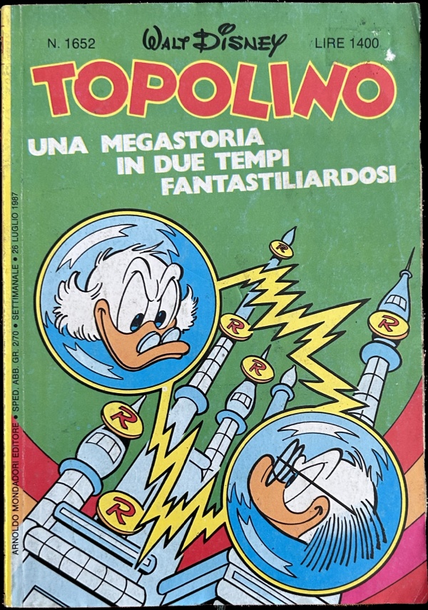 Topolino 1652 di Walt Disney