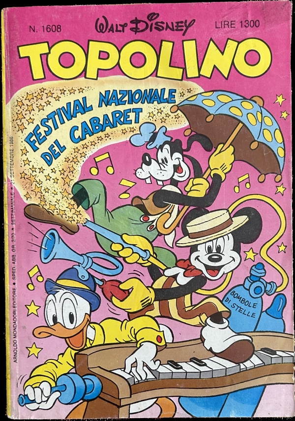 Topolino 1608 di Walt Disney