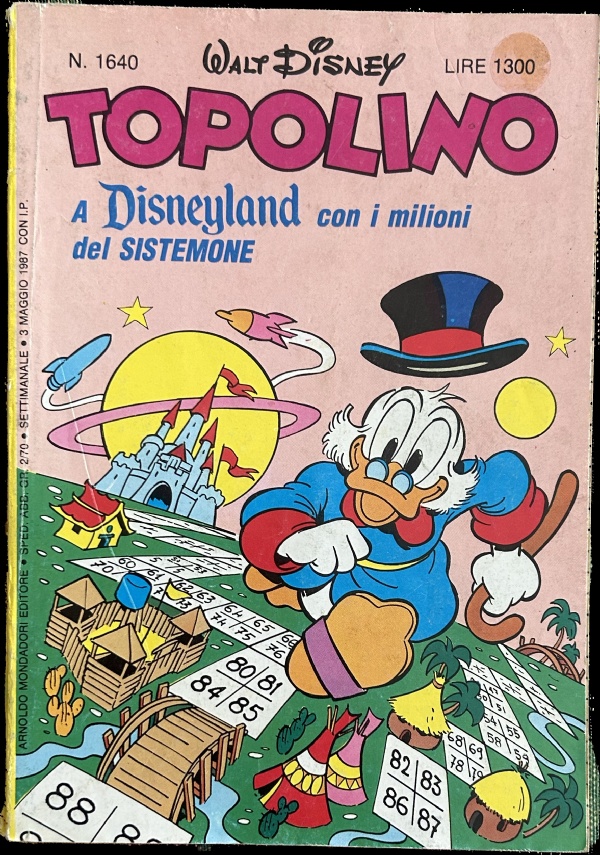 Topolino 1640 di Walt Disney