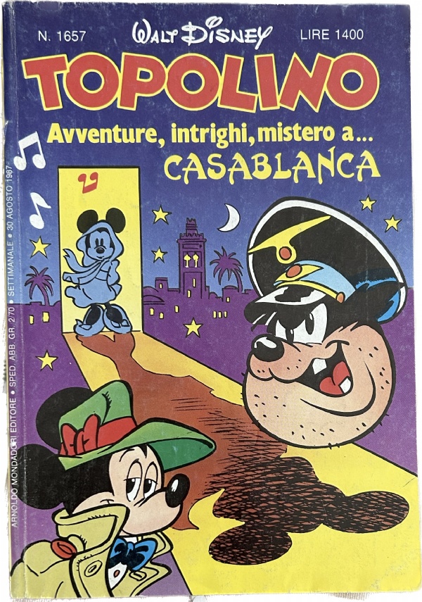 Topolino 1657 di Walt Disney