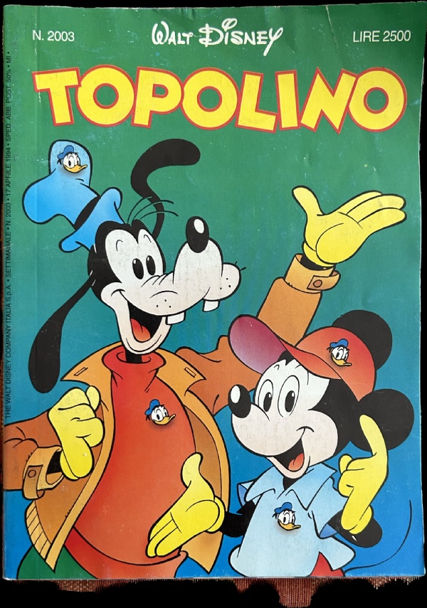 Topolino 2003 di Walt Disney