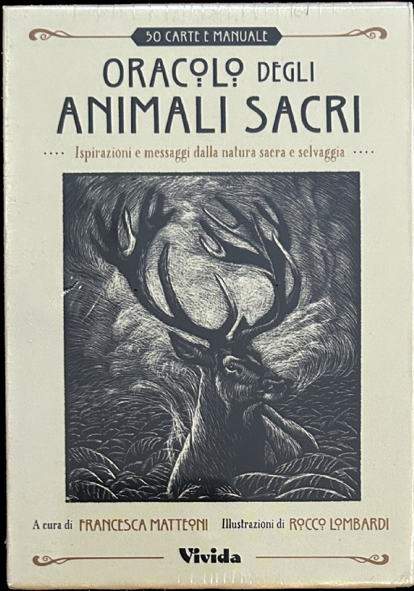 Oracolo degli animali sacri. Ispirazioni e messaggi dalla natura sacra e selvaggia. Vivida. Con Libro di Francesca Matteoni, Rocco Lombardi