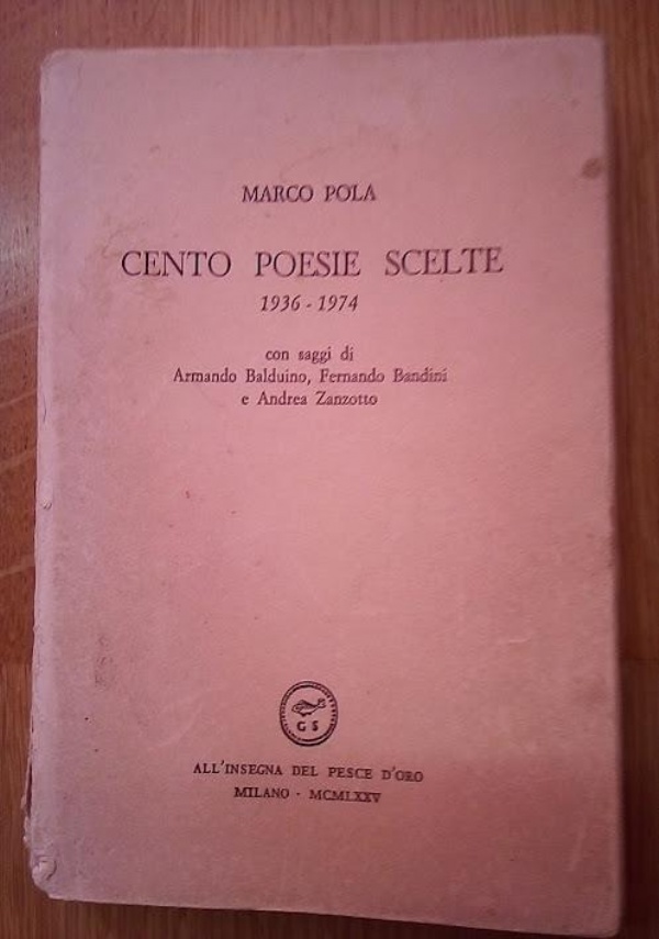 Solite. Poesie scelte a cura di Pier Paolo Pasolini di 