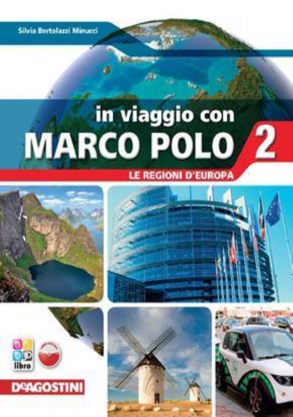 In viaggio con Marco Polo - Volume 3 Regioni e continenti del mondo + Atlante 3 + Carte mute 2 volumi di 