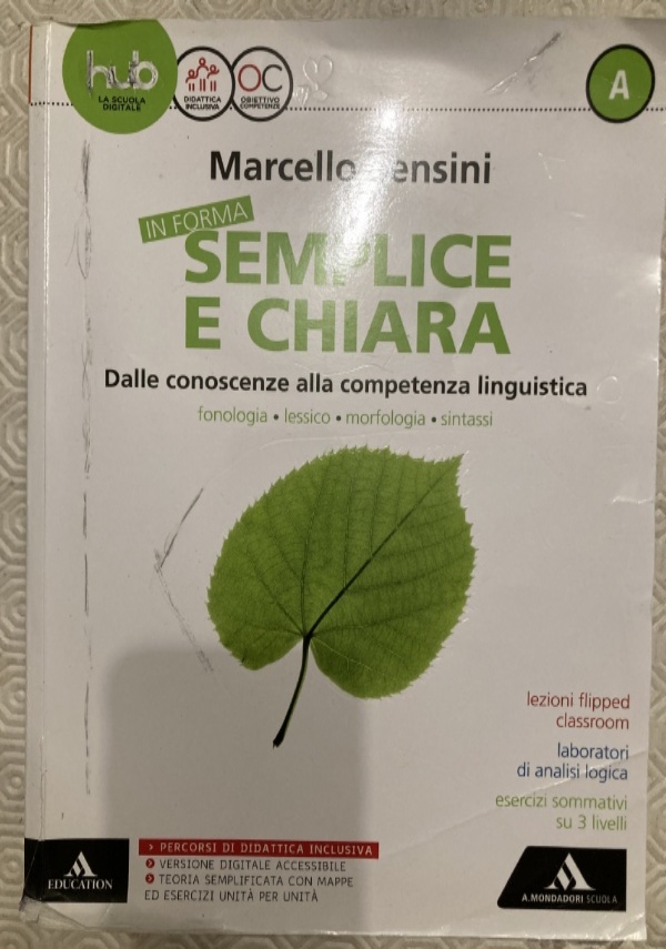 La pratica e le valenze dell?italiano edizione verde ABC di 