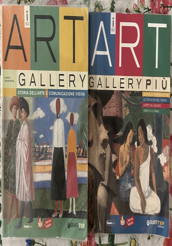 Art gallery. Storia dell’arte e comunicazione visiva. Per la Scuola media di C. Pescio (a cura di)