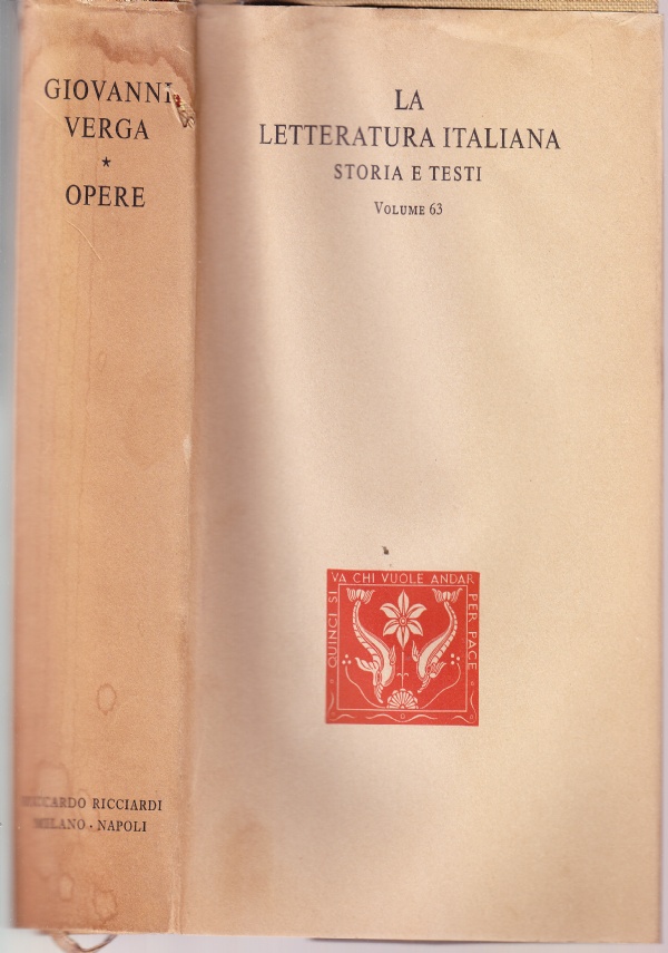 Storia di una capinera - Giovanni Verga - Libro - Mondadori - Oscar  classici