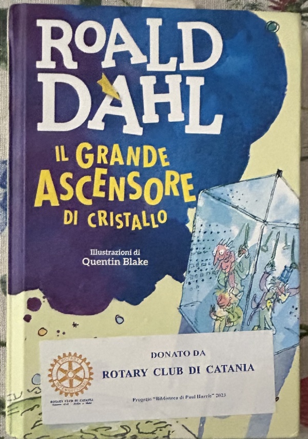 Il grande ascensore di cristallo di Roald Dahl