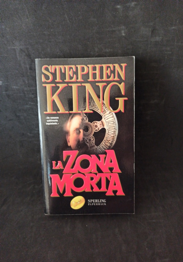 La zona Morta Stephen King Sperling Paperback 1995 Best Seller Libro Romanzo