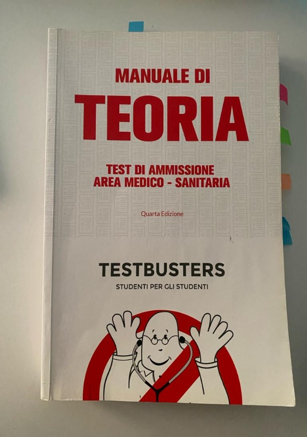 Manuale di Teoria - Test di ammissione area Medico - Sanitaria di  Testbusters - Libri usati su