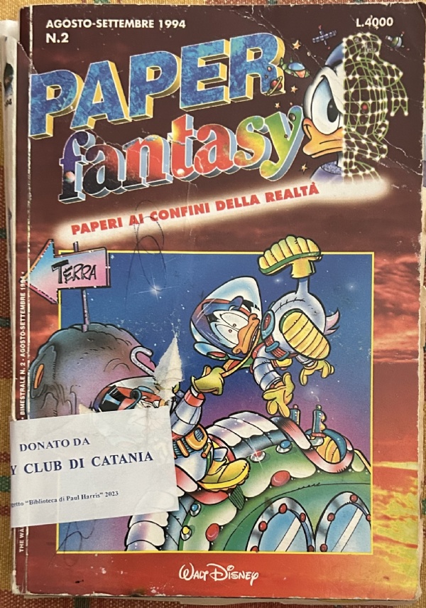 Paper Fantasy n. 2 di Walt Disney