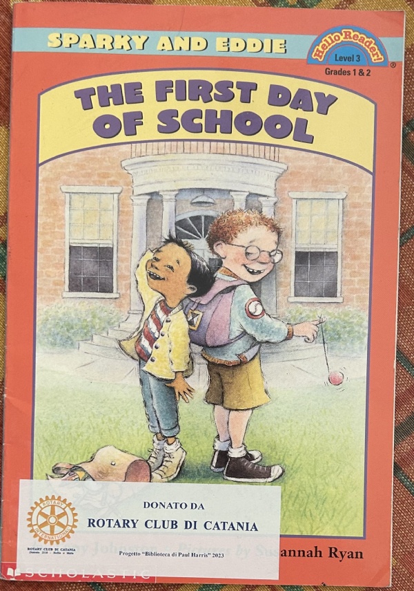 Sparky and Eddie: The First Day of School di Tony Johnston