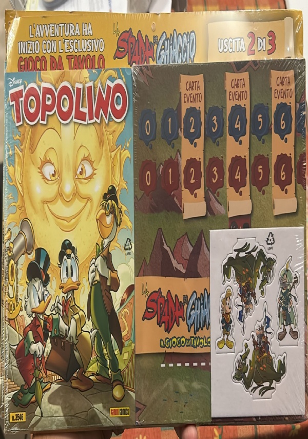 Topolino – Il Gioco da Tavolo della Spada di Ghiaccio 3546 di Walt Disney