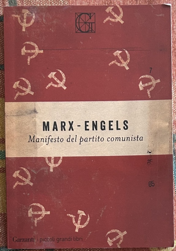 Il manifesto del Partito Comunista di Friedrich Engels,          Karl Marx