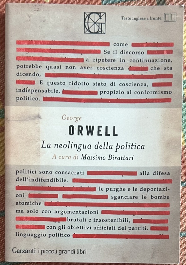 La neolingua della politica di George Orwell