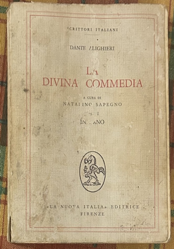 La Divina Commedia Vol. I - Inferno di Dante Alighieri