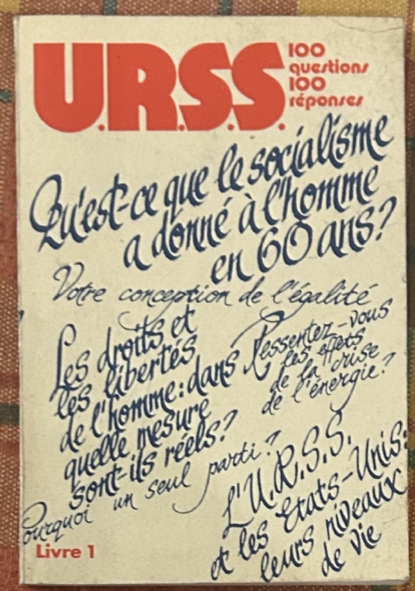 URSS 100 questions 100 réponses Livre 1 di AA.VV.