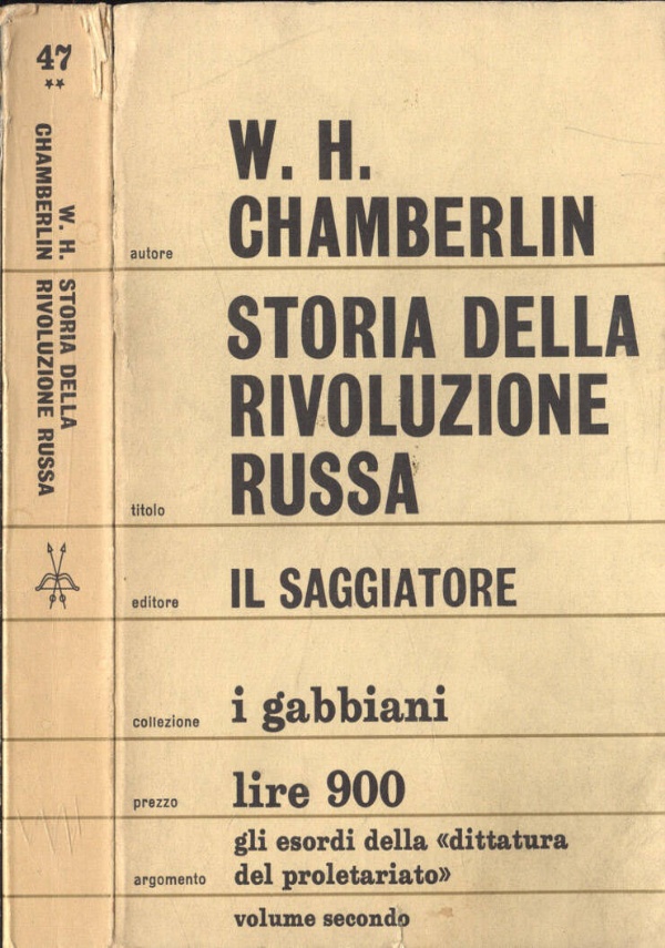 Storia della rivoluzione russa vol II di 