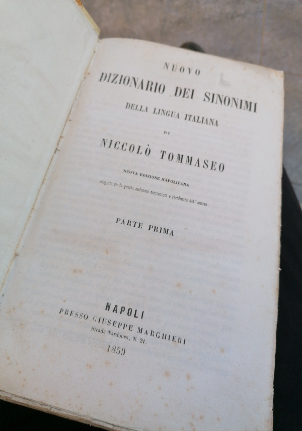 Dizionario portatile della bibbia - tomo terzo di 