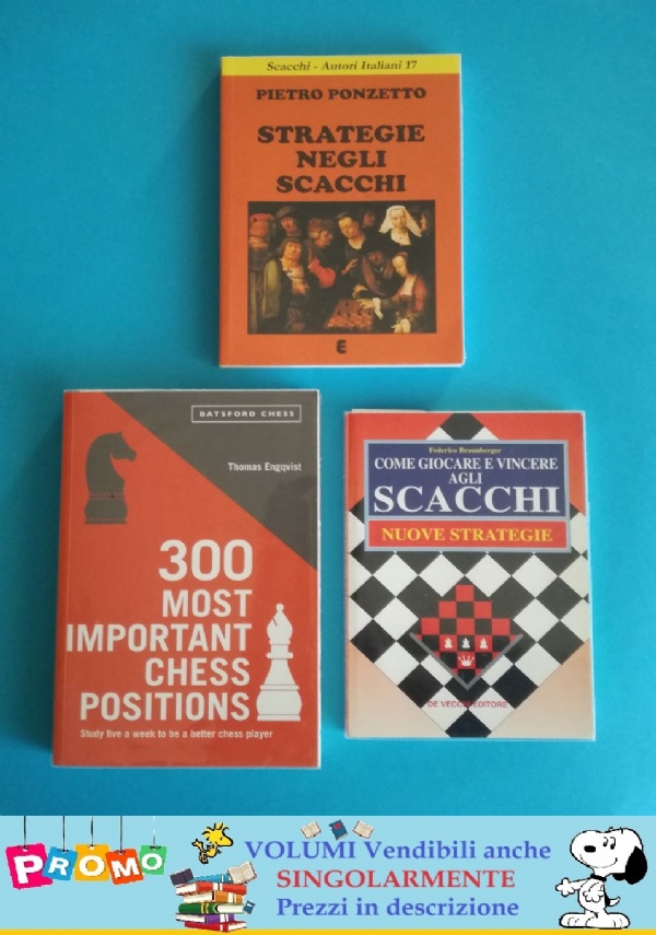 Lotto 2 libri di SCACCHI - Lezioni magistrali di scacchi - Teoria e pratica  delle aperture scacchistiche di Jacob Aagaard - Libri usati su