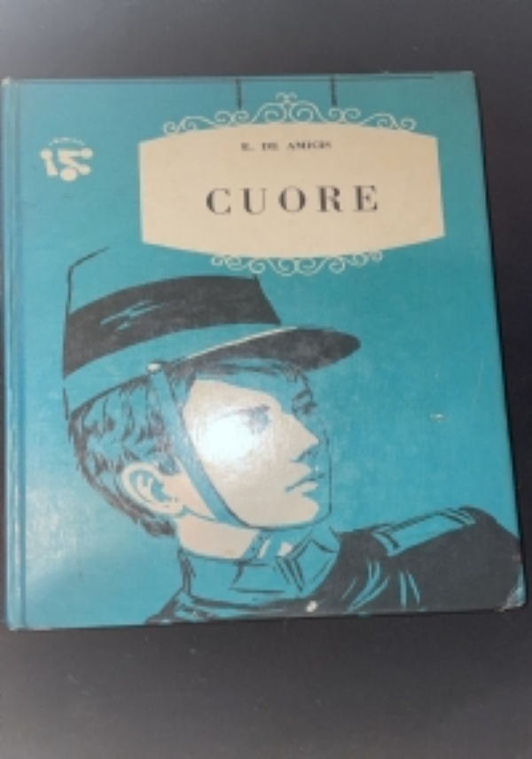 center> LIBRO CUORE – Edmondo De Amicis  Copertine libri vintage, Libri,  Copertina libro vintage