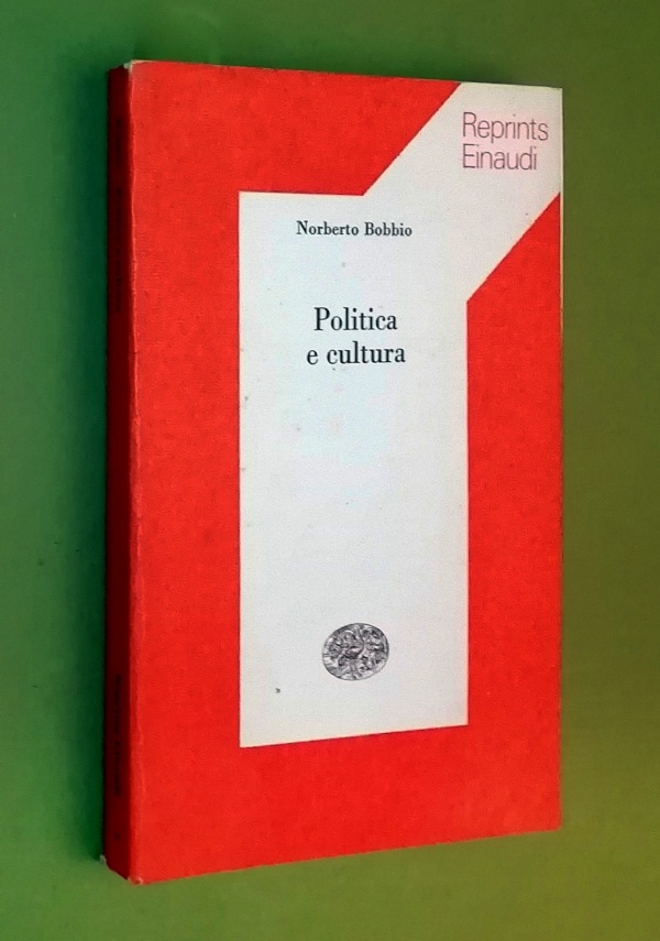 POLITICA E CULTURA di Norberto bobbio - Libri usati su