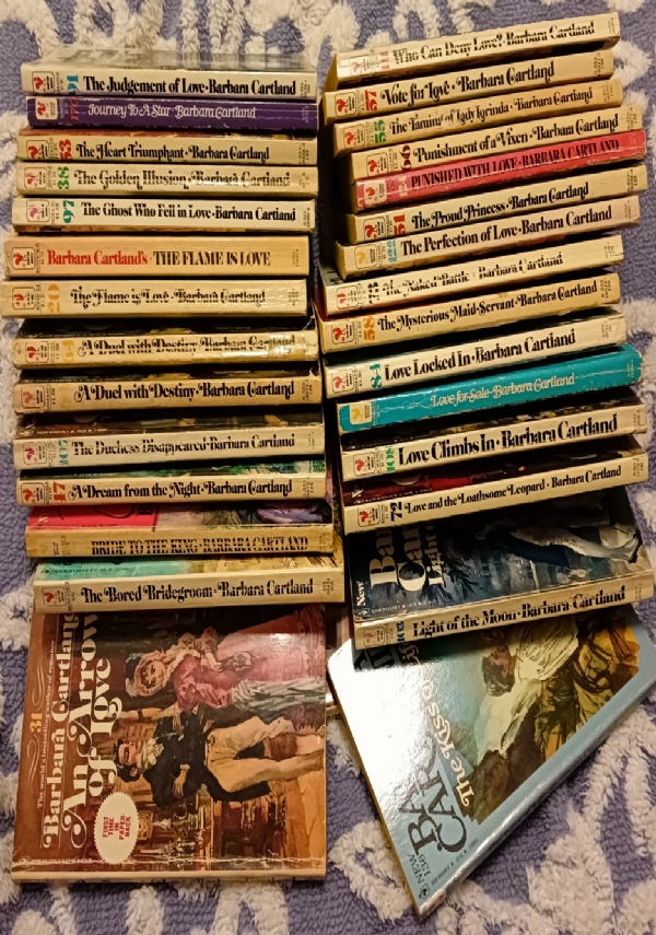 Barbara Cartland 3 x 2,00  a scelta  (vedi titoli nellinserzione) di 