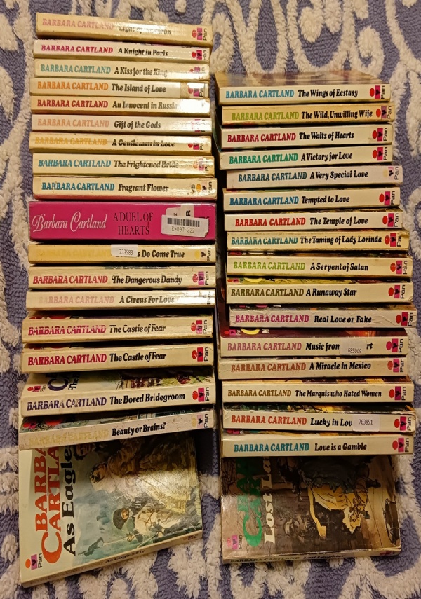 Barbara Cartland 3 x 2,00  a scelta (vedi titoli nellinserzione) di 