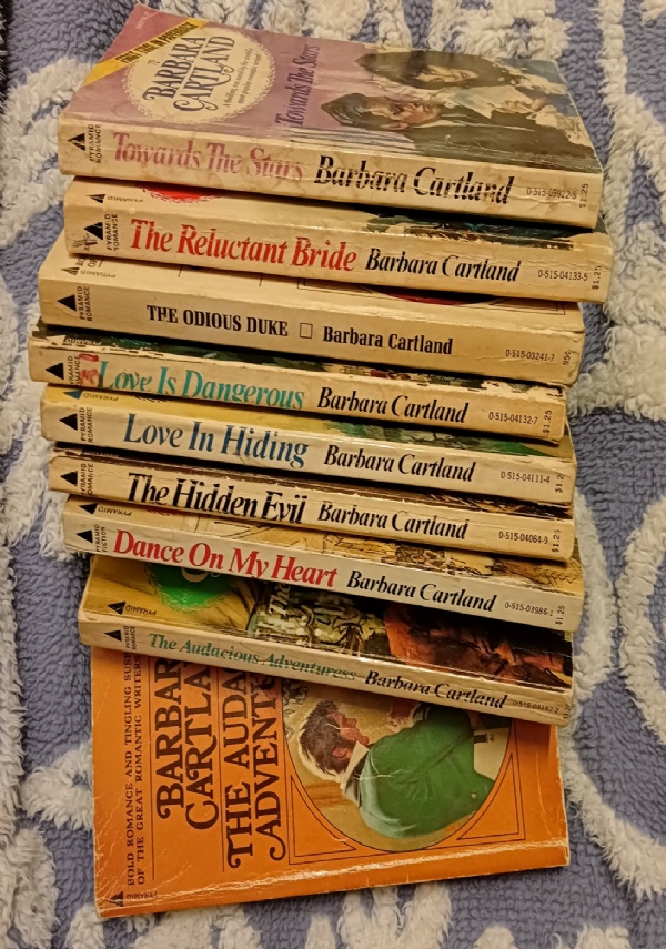 Barbara Cartland 3 x 2,00  a scelta (vedi titoli nellinserzione) di 