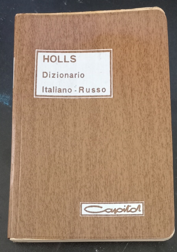 Dizionario italiano-russo, russo italiano di 