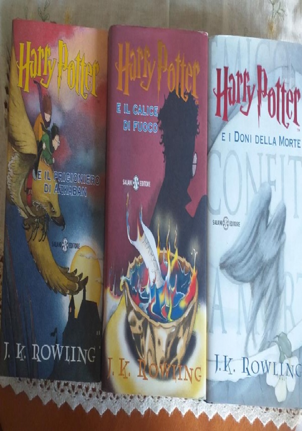 Libro Prima Edizione Harry Potter E I Doni Della Morte Salani Jk Rowling  Latino