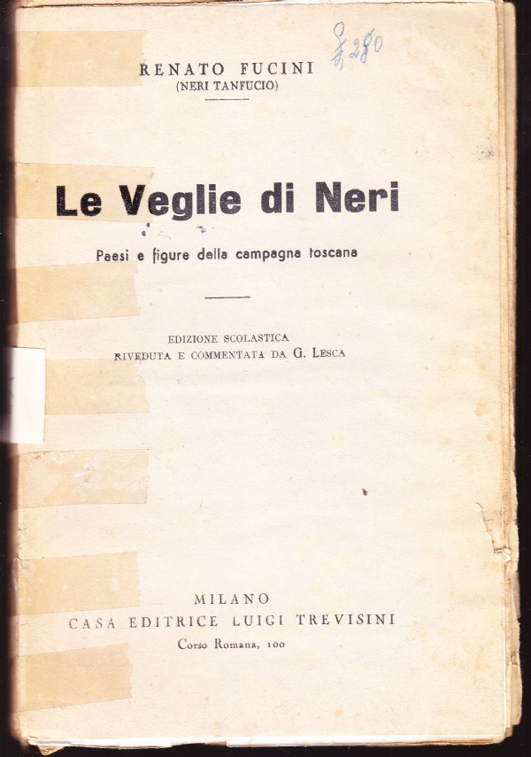 Le veglie di Neri   Paesi e figure della campagna toscana di 