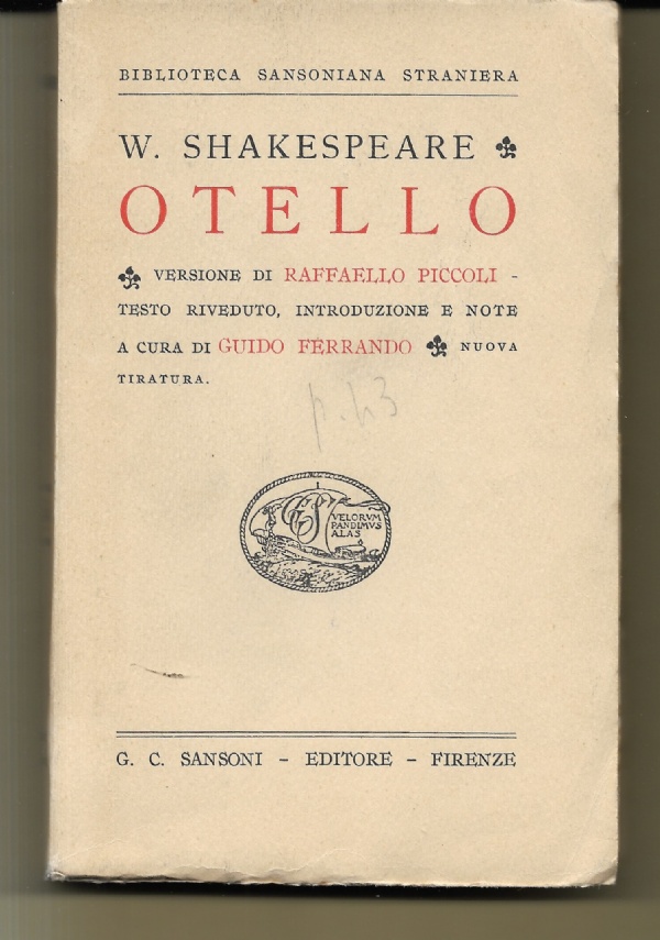 DISEGNO STORICO DELLA LETTERATURA FRANCESE di 