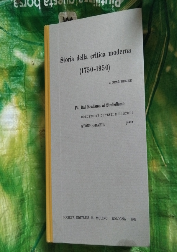 Storia della critica moderna. Volume IV. La critica americana di 