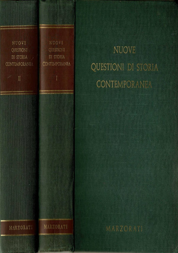 La storiografia italiana negli ultimi ventanni. Vol. I e II di 