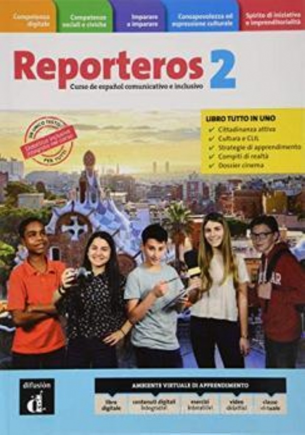 Reporteros Italia. Libro del alumno. Cuaderno.Vol. 1 di 