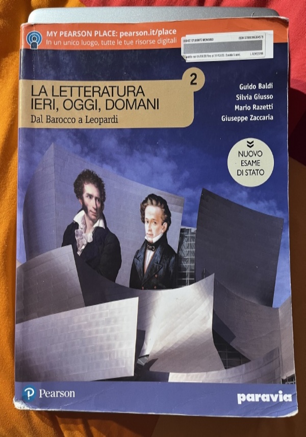 LA LETTERATURA IERI, OGGI, DOMANI Dallet postunitaria al primo Novecento di 