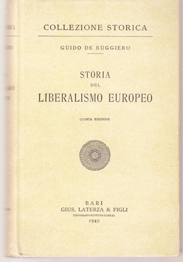 Storia del liberalismo europeo di 