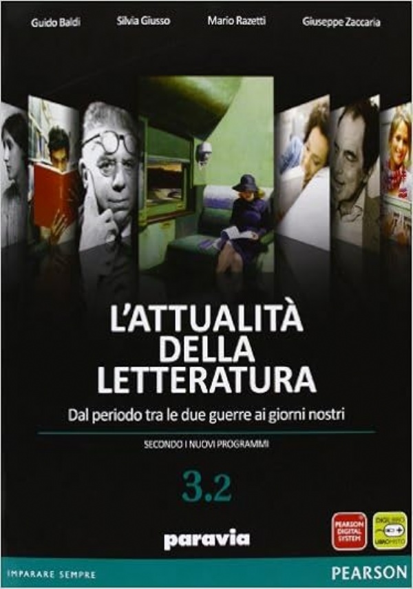 Attualit della letteratura V1 + ANTOLOGIA+LABORATORIO Per le Scuole superiori. di 