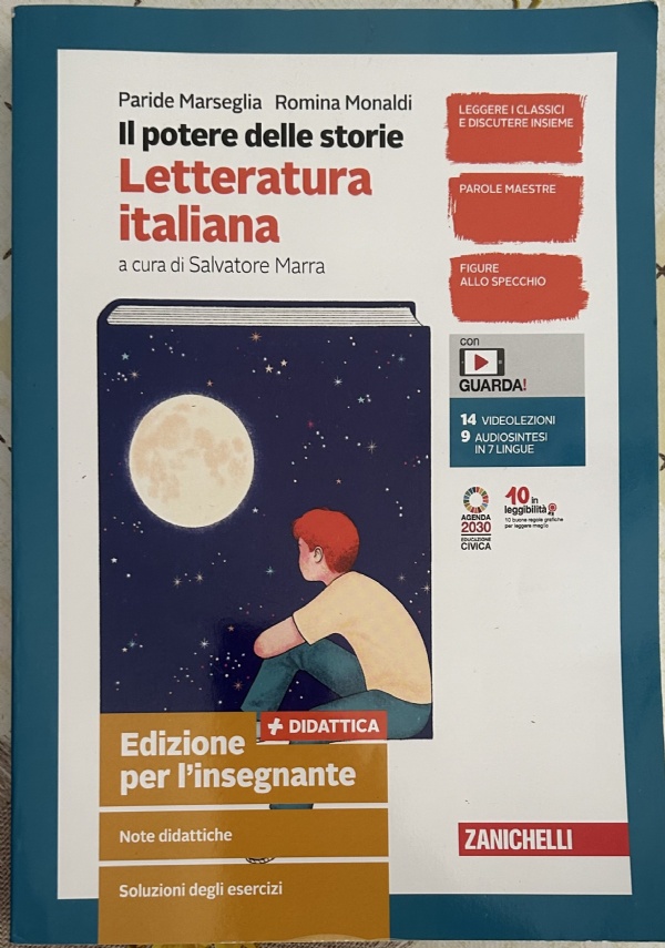 Il potere delle storie. Letteratura italiana. Edizione per l’insegnante di Paride Marseglia, Romina Monaldi